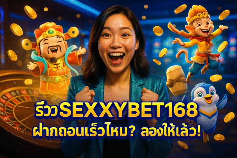 รีวิว SEXXYBET168 ฝากถอนเร็วไหม? ลองให้แล้ว!